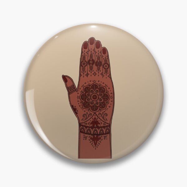Item preview, Zen Buddha Henna Hand designed and sold by LiaIsabellaArt.