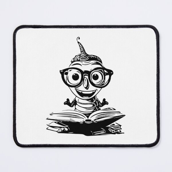 Item preview, Bennie the bookworm designed and sold by bearification.