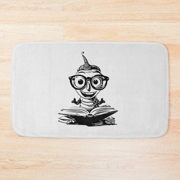 Item preview, Bennie the bookworm designed and sold by bearification.