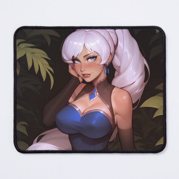 Item preview, Magical Girl with White Hair on Date designed and sold by WaifuBrowser.