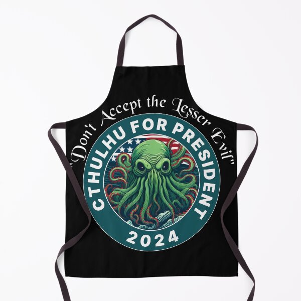 Item preview, CTHULU FOR PRESIDENT 2024 BLUE designed and sold by Marni Scofidio Desi9ns.