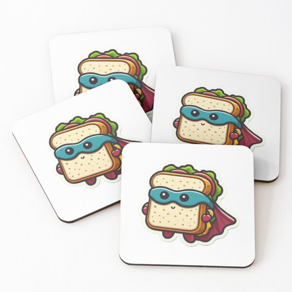 Item preview,  Superhero Sandwich Funny Food design  designed and sold by SSulatul101.