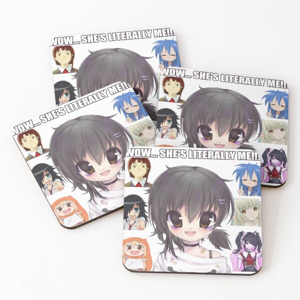 Item preview, Literally me!! anime girl designed and sold by Uwqarii.