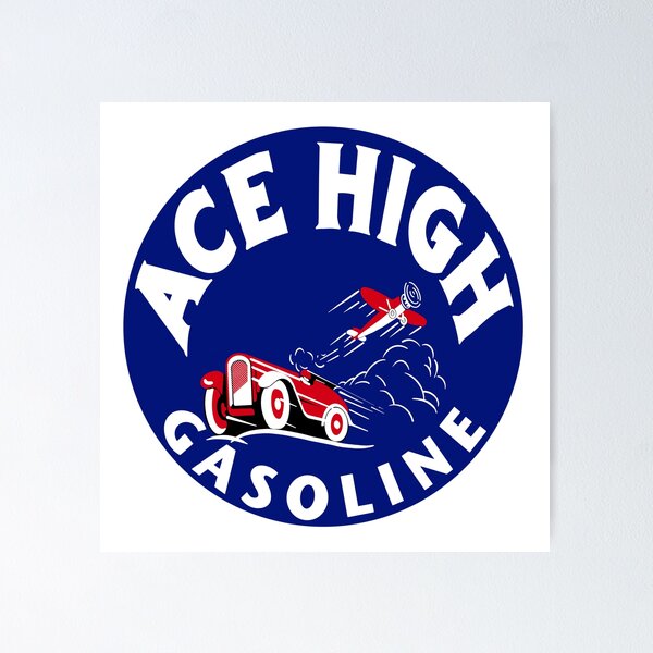 Item preview, Ace High Gasoline designed and sold by rogue-design.