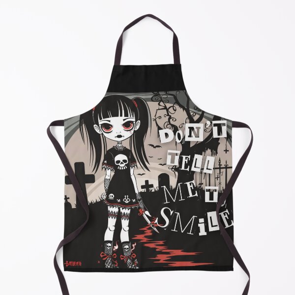 Item preview, Don't tell me to Smile Y2K Gothic designed and sold by PitchBlackIcon.