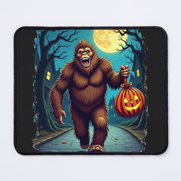 Item preview, Sasquatch on the street, trick or treat designed and sold by kjp-design.