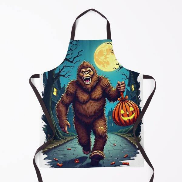 Item preview, Sasquatch on the street, trick or treat designed and sold by kjp-design.