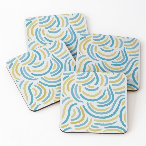 Item preview, Geometric wave Art Print designed and sold by Living The Vibe.