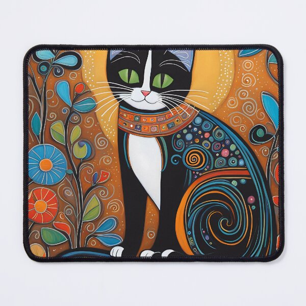 Item preview, Folk Art Kitten designed and sold by Colin Bentham.