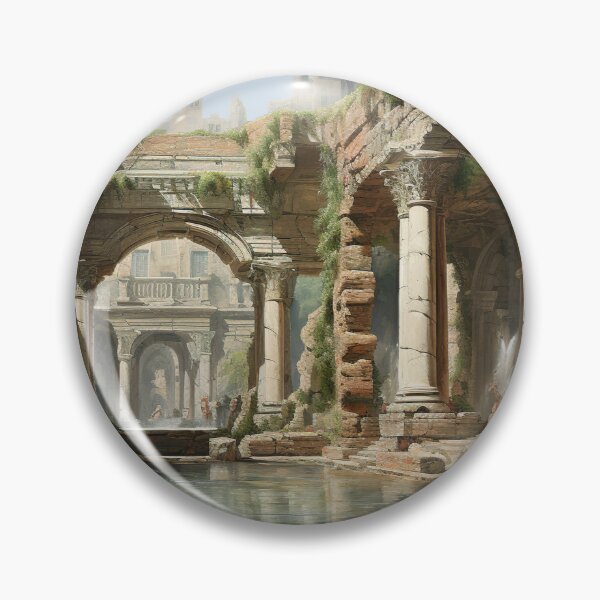 Item preview, Baths Of Caracalla designed and sold by KootenayDesigns.
