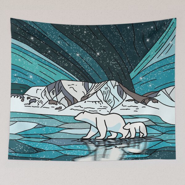 Item preview, Svalbard Night  designed and sold by Kirsten Lia.