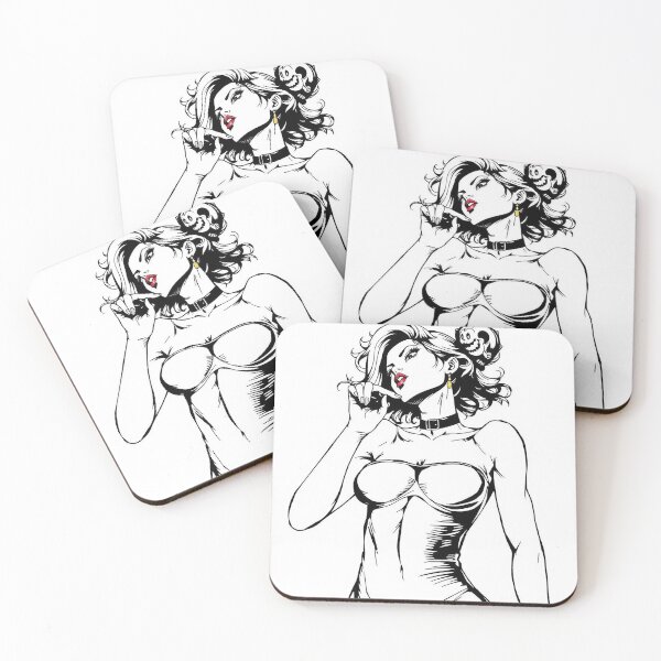 Item preview, Black and white photo of a woman designed and sold by RobiCom.