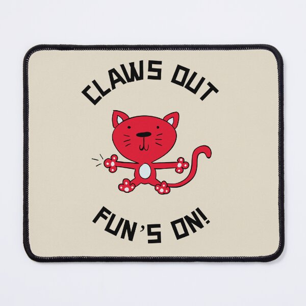 Item preview, Claws Out, Fun’s On! designed and sold by graphicgrain.