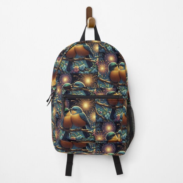 Item preview, Birds and Fireworks Starry Night Romance designed and sold by choder61.