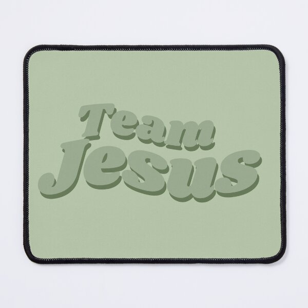 Item preview, Team Jesus - green quote designed and sold by Cre8iveCat.