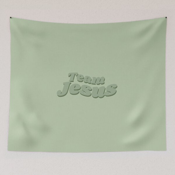 Item preview, Team Jesus - green quote designed and sold by Cre8iveCat.