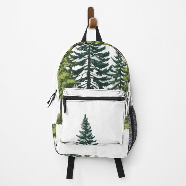 Item preview, Tranquil Forest Scene with Tall Green Conifers and Lush Vegetation designed and sold by rajasekhark.