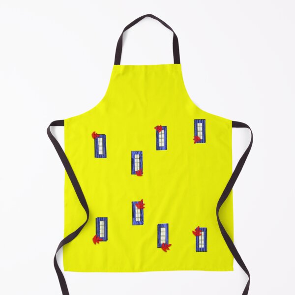Item preview, Pretty Blue Door Design With Red Flowers designed and sold by Pevkay97.