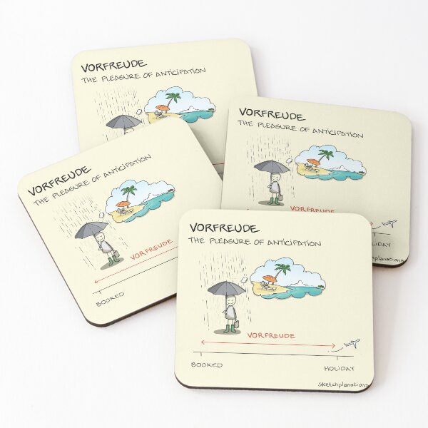 Item preview, Vorfreude designed and sold by Sketchplanations.
