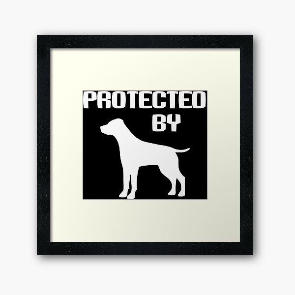 Artikel-Vorschau von Protected by Labrador / Retriever, designt und verkauft von Nordwind.