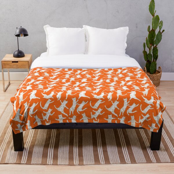 Item preview, Dancing Cats Orange Pattern designed and sold by Camouflages.