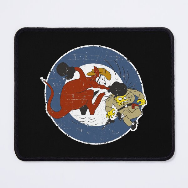 Item preview, RAAF - Roger the Australian Kangaroo boxing a Jap - Grunge Style designed and sold by pzd501.