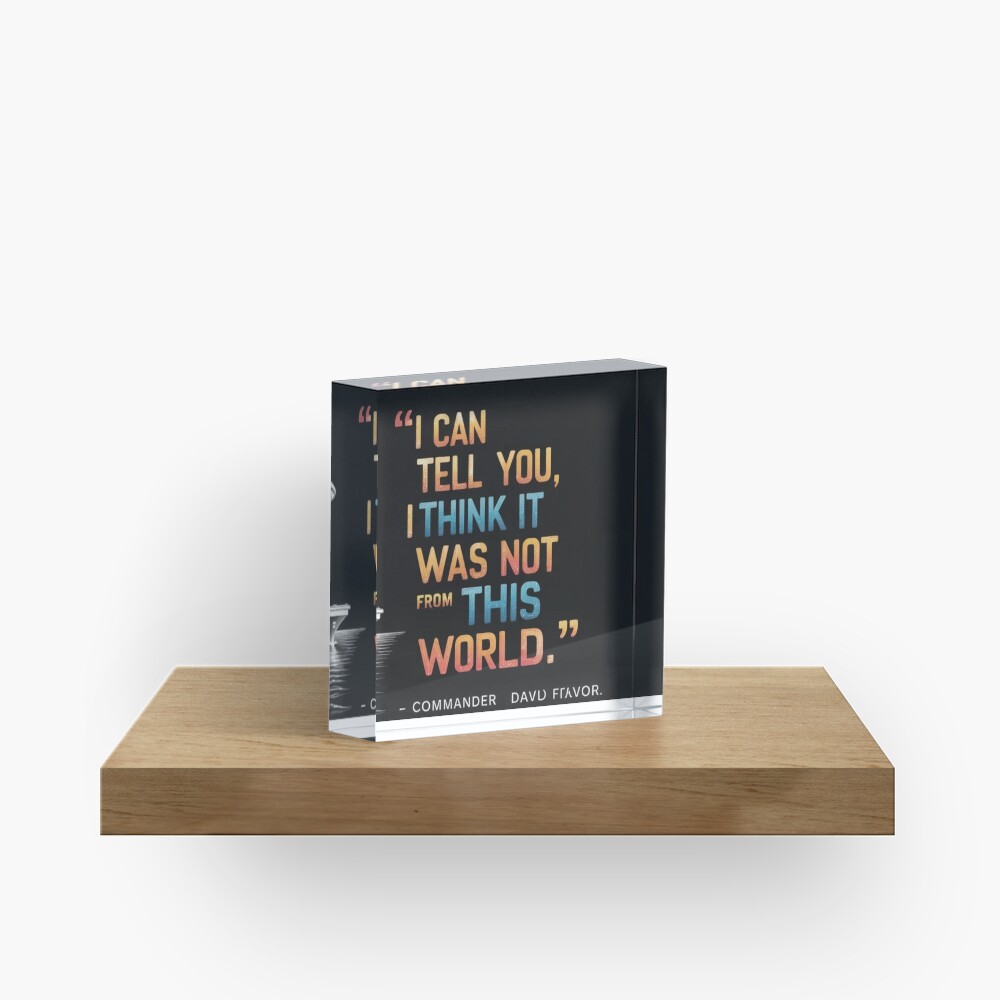 Item preview, Acrylic Block designed and sold by eXtraHumans.