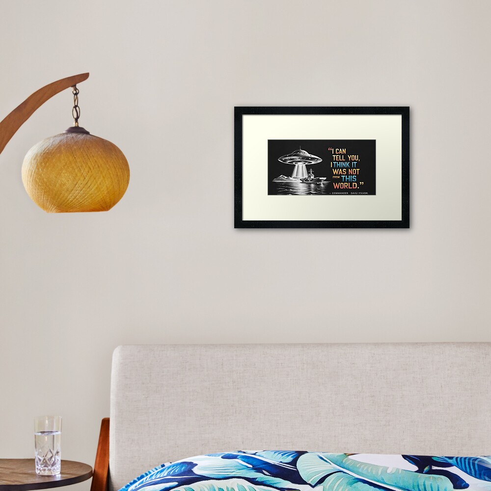 Item preview, Framed Art Print designed and sold by eXtraHumans.