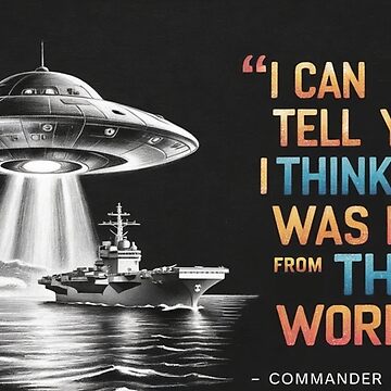 Artwork thumbnail, I can tell you, i think it was not of this world. - Alien Quotes by eXtraHumans