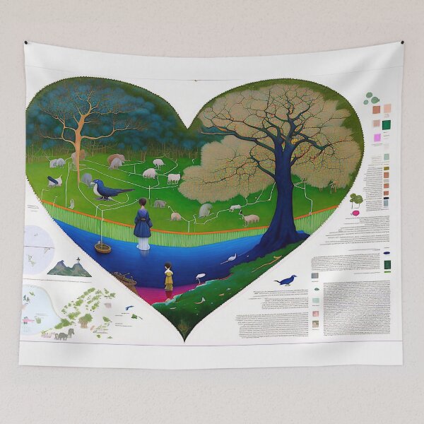 Item preview, Nature Heart designed and sold by m-y-A-I-A-R-T-.