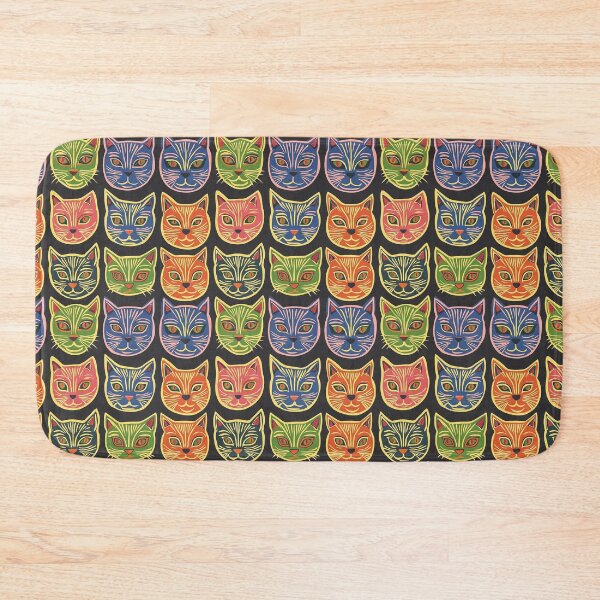 Item preview, Colorful Cats Pattern designed and sold by Camouflages.
