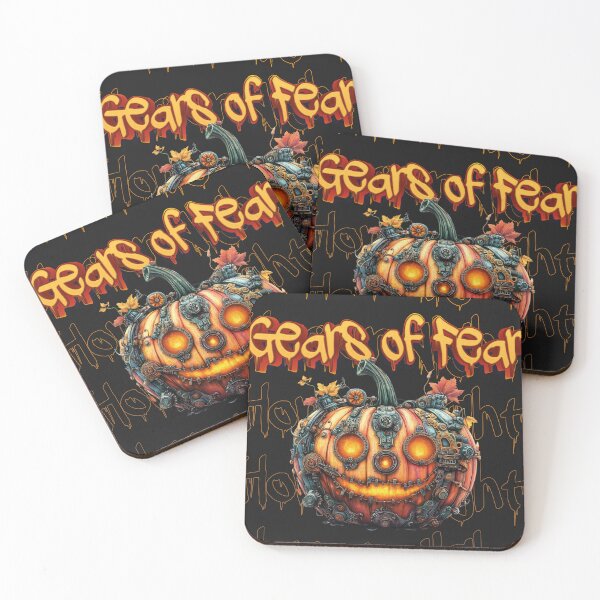 Artikelvorschau, Steampunk-Kürbis: Gears of Fear Halloween-Design entworfen und verkauft von JohanSD.