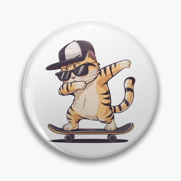Item preview, Dabbing Skate Cat designed and sold by Krieghorn.