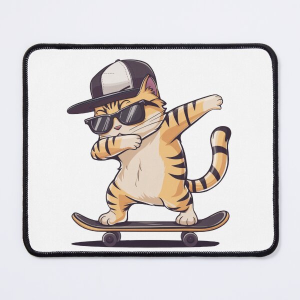 Item preview, Dabbing Skate Cat designed and sold by Krieghorn.