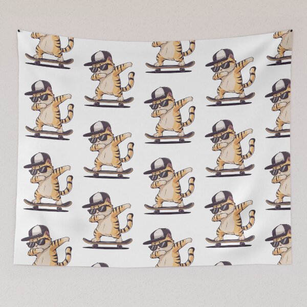 Item preview, Dabbing Skate Cat designed and sold by Krieghorn.