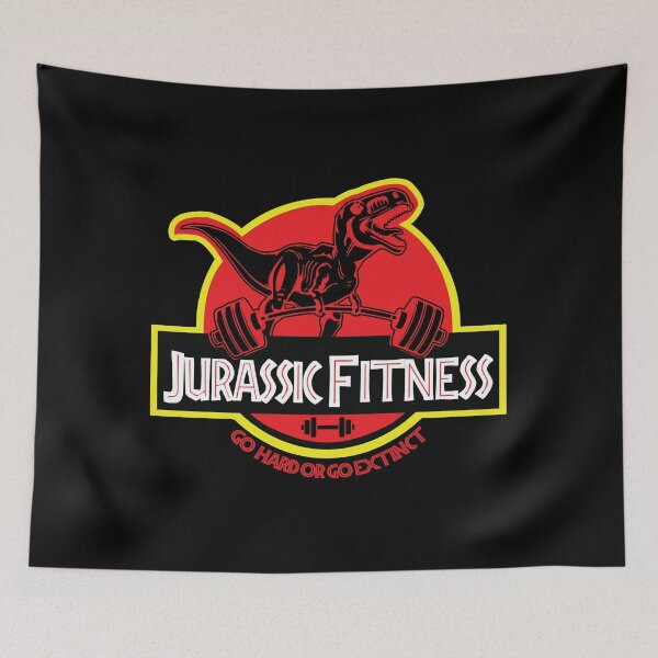 Item preview, Jurassic Gym, T-Rex, Parody, Funny - Gift For Bodybuilding, Weightlifting, Powerlifting, Crossfit, WOD, Fitness, Workout designed and sold by chantastical.
