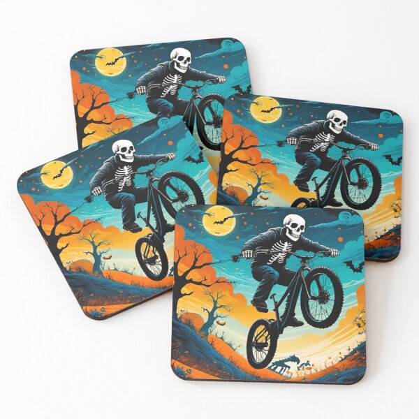 Item preview, Thrilling MTB Halloween Design for Cyclists designed and sold by GrizzlyCollective.