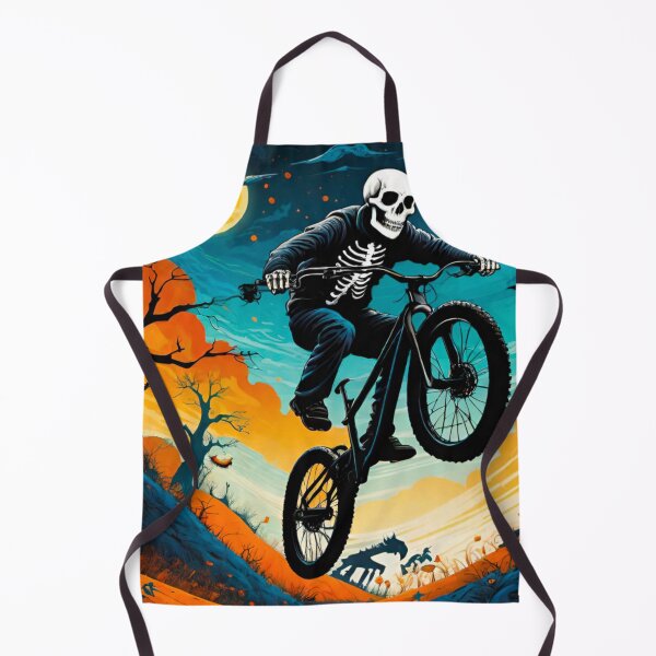 Item preview, Thrilling MTB Halloween Design for Cyclists designed and sold by GrizzlyCollective.