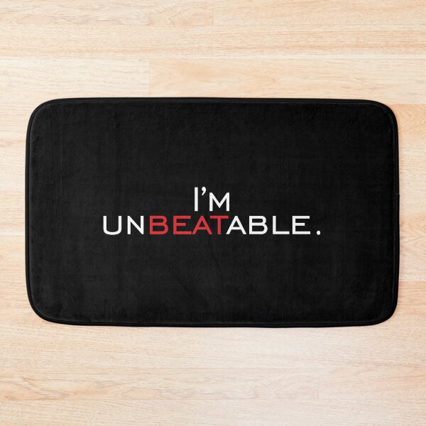 Item preview, I'm unbeatable Gym motivation dyscypline sport run running designed and sold by ArtisticPen-art.