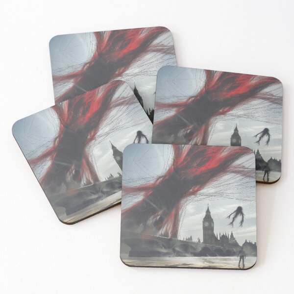 Item preview, The Red Tendrils of Westminster Bridge designed and sold by landletsy.
