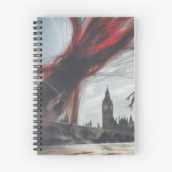 Item preview, The Red Tendrils of Westminster Bridge designed and sold by landletsy.