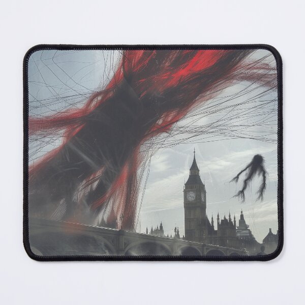 Item preview, The Red Tendrils of Westminster Bridge designed and sold by landletsy.