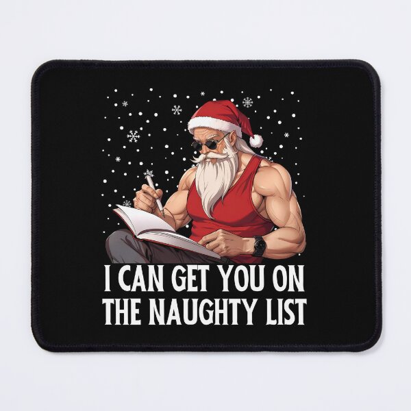 Item preview, Muscle Santa Claus Naughty List Funny Christmas Xmas Costume designed and sold by masterdeer.