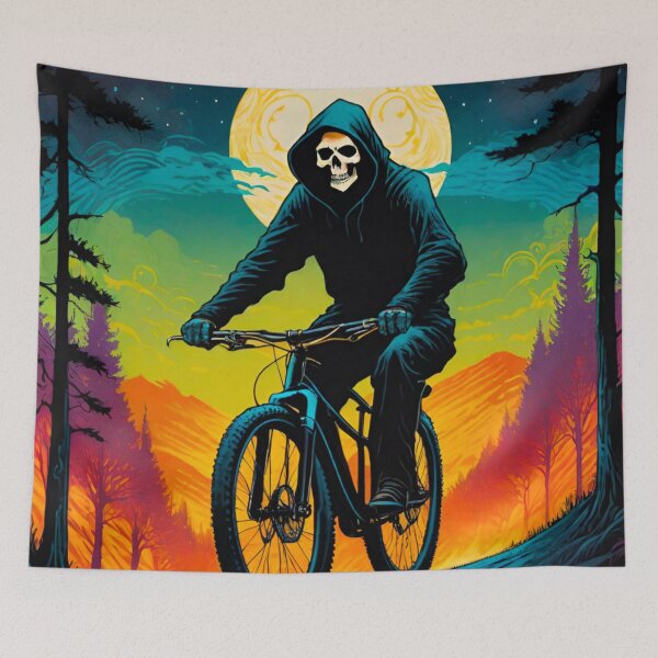 Item preview, MTB Halloween Design: Ride Through the Night designed and sold by GrizzlyCollective.