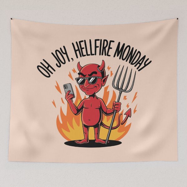 Item preview, Hellfire Monday Devil designed and sold by PragmaticP.
