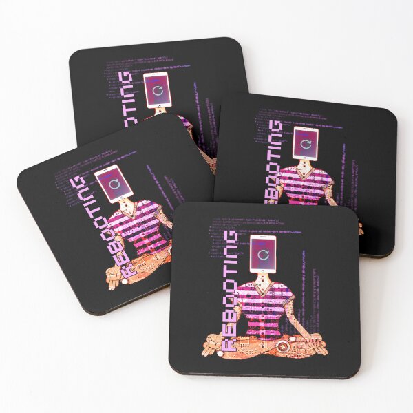 Item preview, Rebooting Meditation Funny Design designed and sold by ARTIZIT.