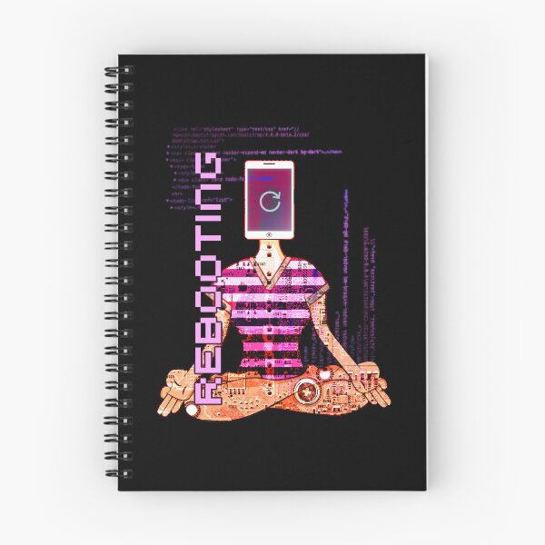 Item preview, Rebooting Meditation Funny Design designed and sold by ARTIZIT.