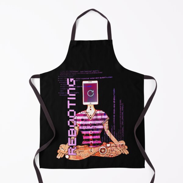 Item preview, Rebooting Meditation Funny Design designed and sold by ARTIZIT.
