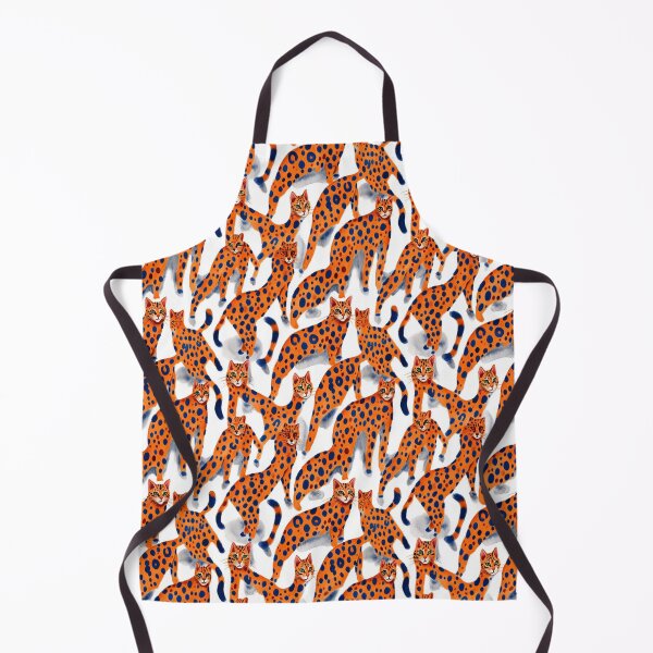 Item preview, Orange Feline Abstract Pattern designed and sold by Camouflages.
