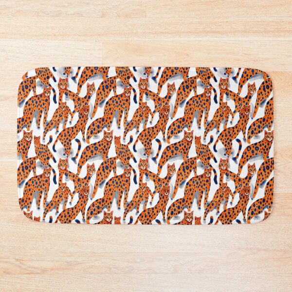 Item preview, Orange Feline Abstract Pattern designed and sold by Camouflages.